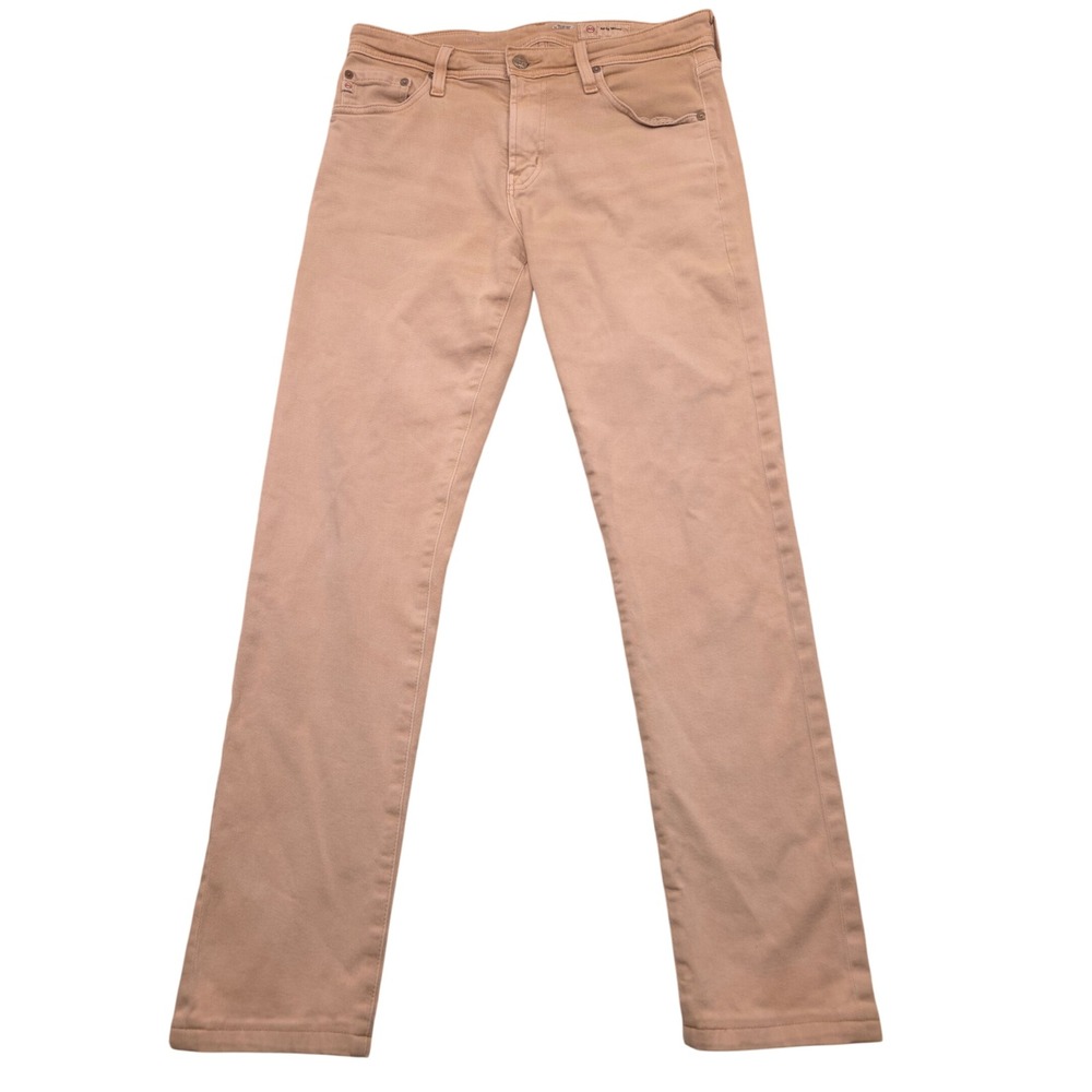AG Adriano Goldschmied Tellis‎ Modern Slim AG-ED Women Tan Denim Jeans 30x33